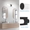 Luxrite 24 Inch LED Vanity Light Black 5CCT 2700K-5000K 24W 1700LM Dimmable Over Mirror Vanity Light Bar LR32171-1PK - alternate 2